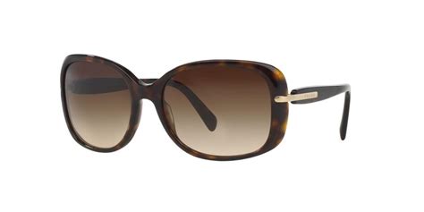 prada ladies pr080s havana square sunglasses|PRADA .